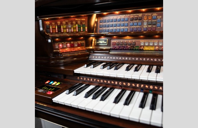 Used Lowrey Majesty Cherry Organ All Inclusive Top Grade Package (SN:510D604H022235) - Image 22